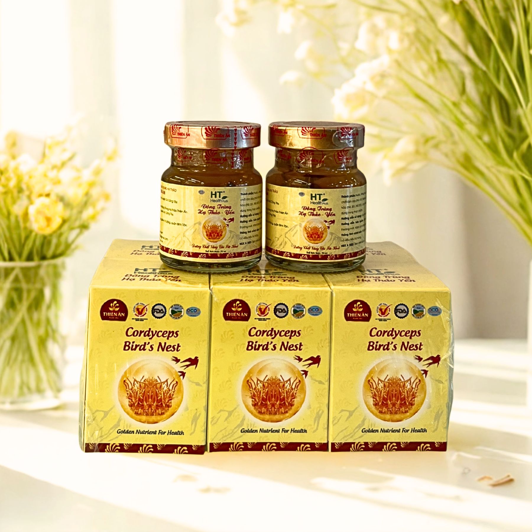 Lốc 6 Hũ Đông Trùng Hạ Thảo Yến HT+